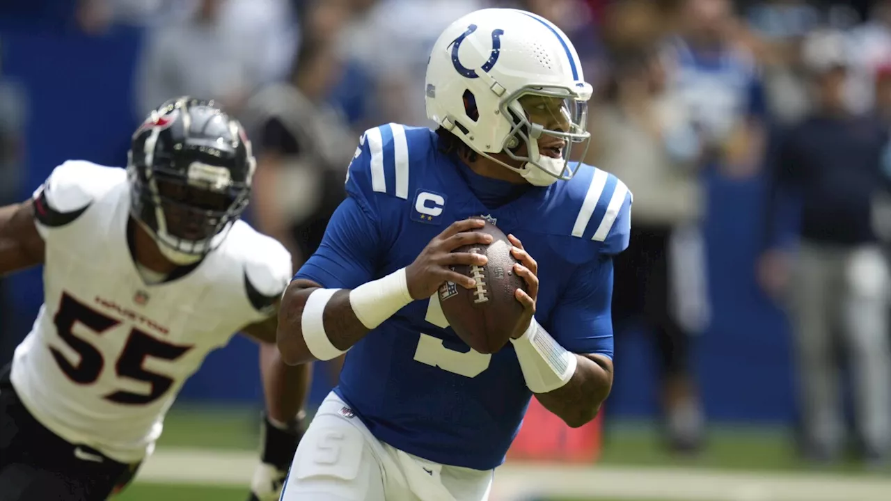 Anthony Richardson shows off strong arm but lacks consistency in Colts' 29-27 loss to Texans