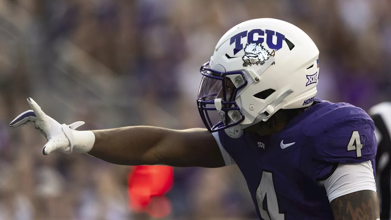 Cam Cook rushes for 3 TDs as TCU rolls to 45-0 win over LIU