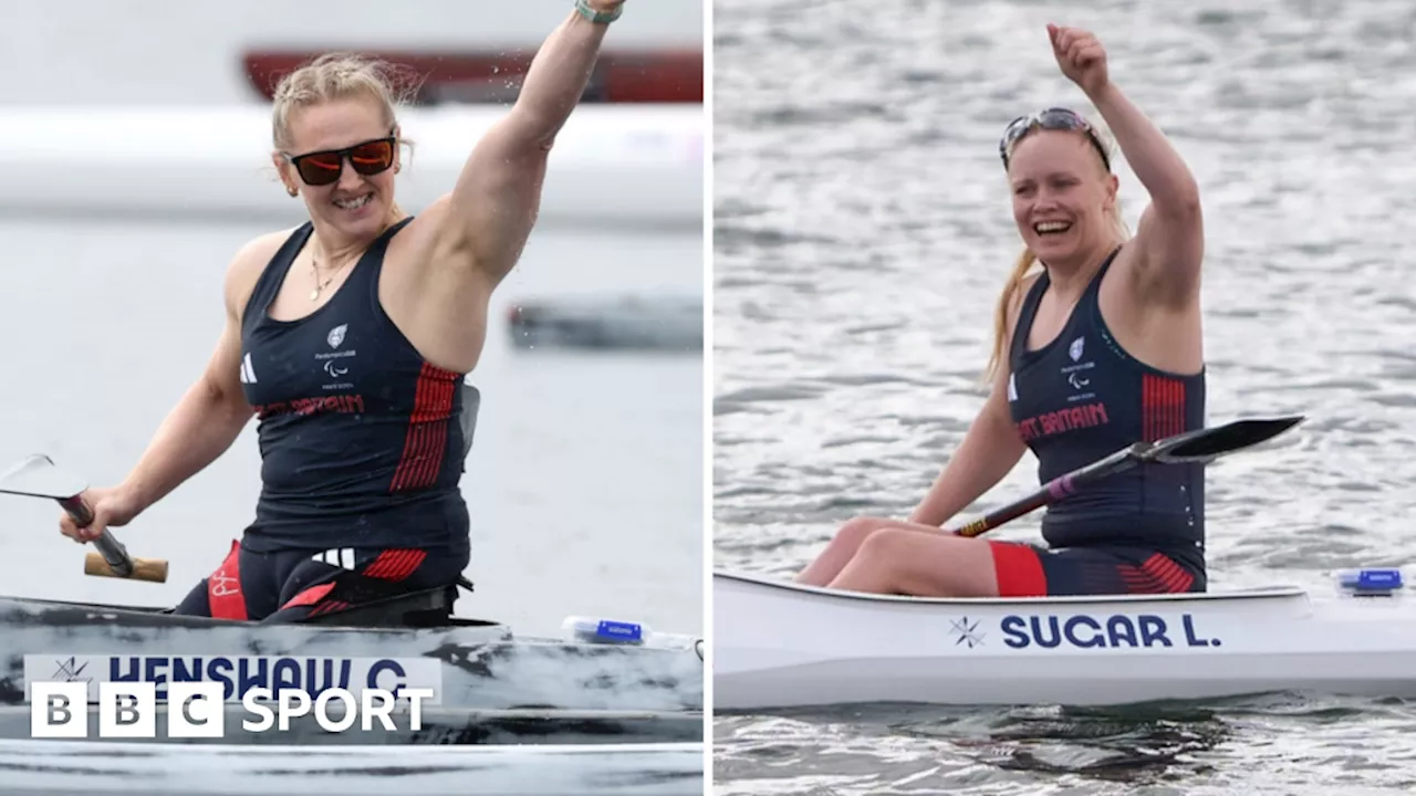 Paralympics 2024: Charlotte Henshaw and Laura Sugar retain Para-canoe titles in Paris