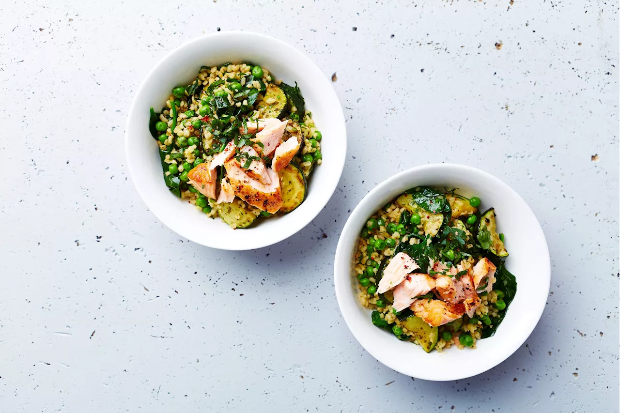 Cette recette de taboulé vert et poisson grillé de Cyril Lignac promet d'épater vos invités