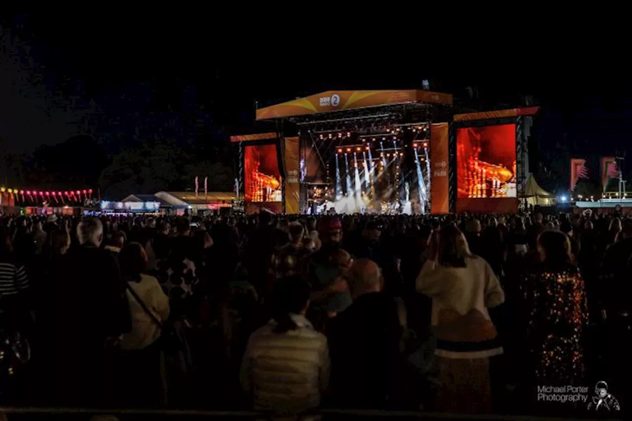 BBC Radio 2 In The Park Preston Rules on umbrellas United Kingdom