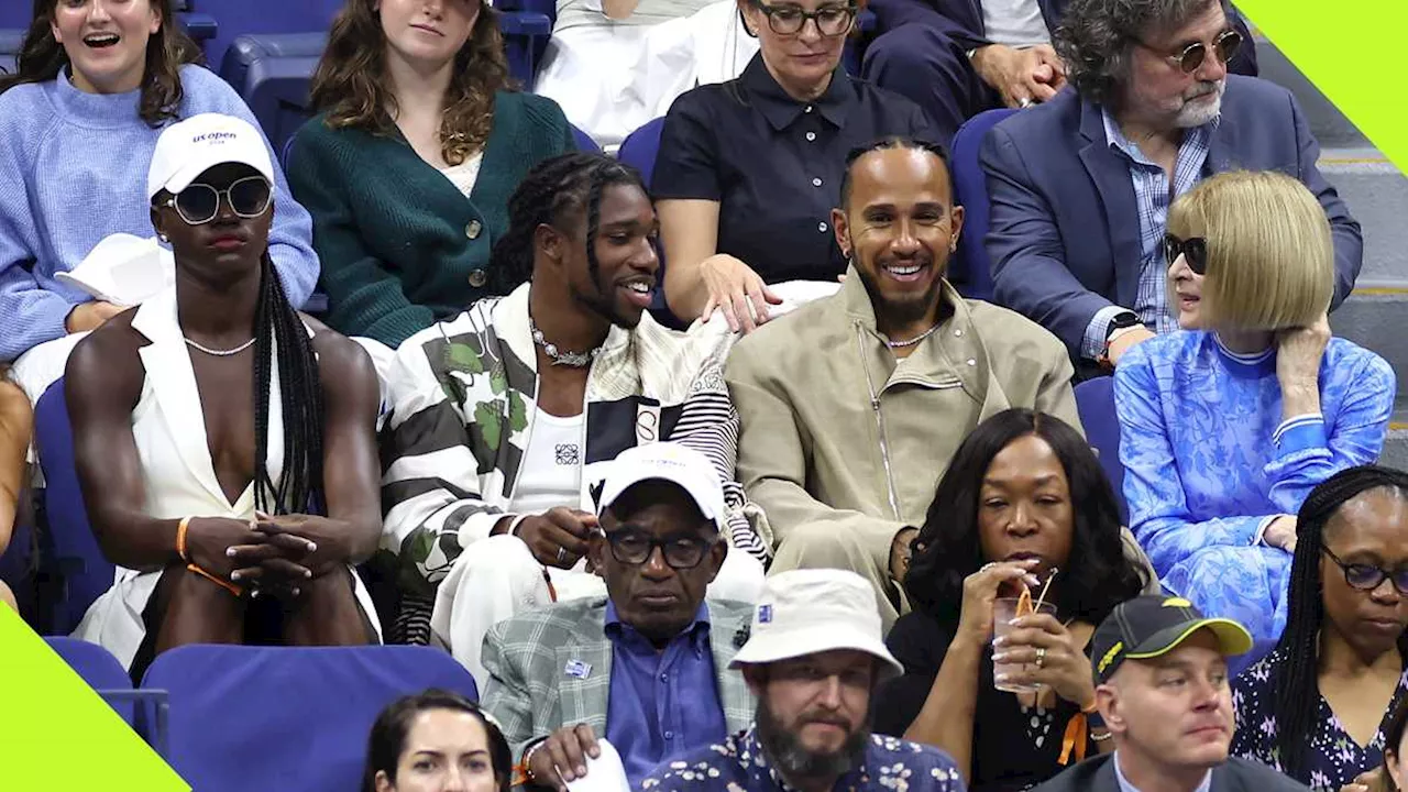 Noah Lyles Spotted Chilling With F1 Star Lewis Hamilton at Us Open