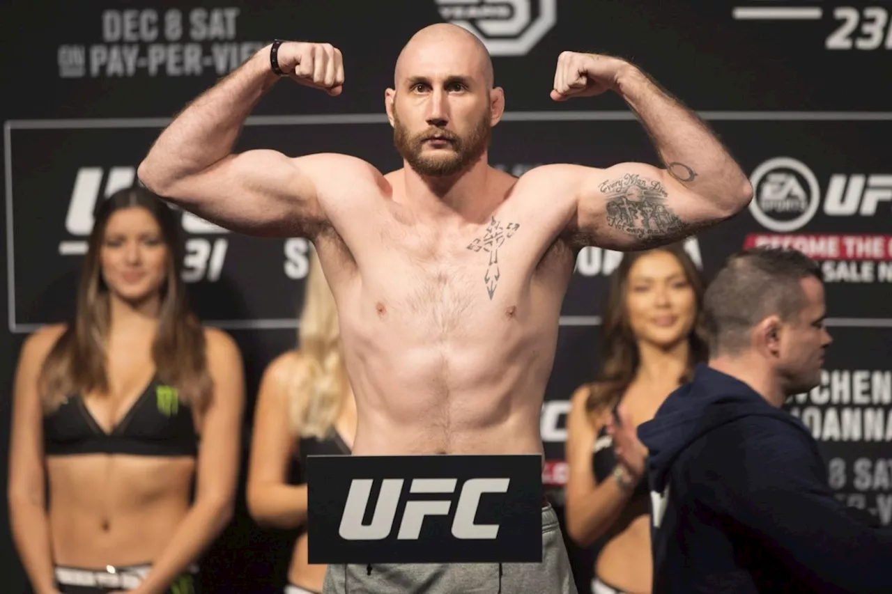 Canadian Kyle (The Monster) Nelson suffers first-round UFC knockout in Las Vegas