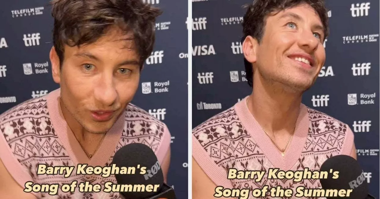 Barry Keoghan Reveals His Song Of The Summer