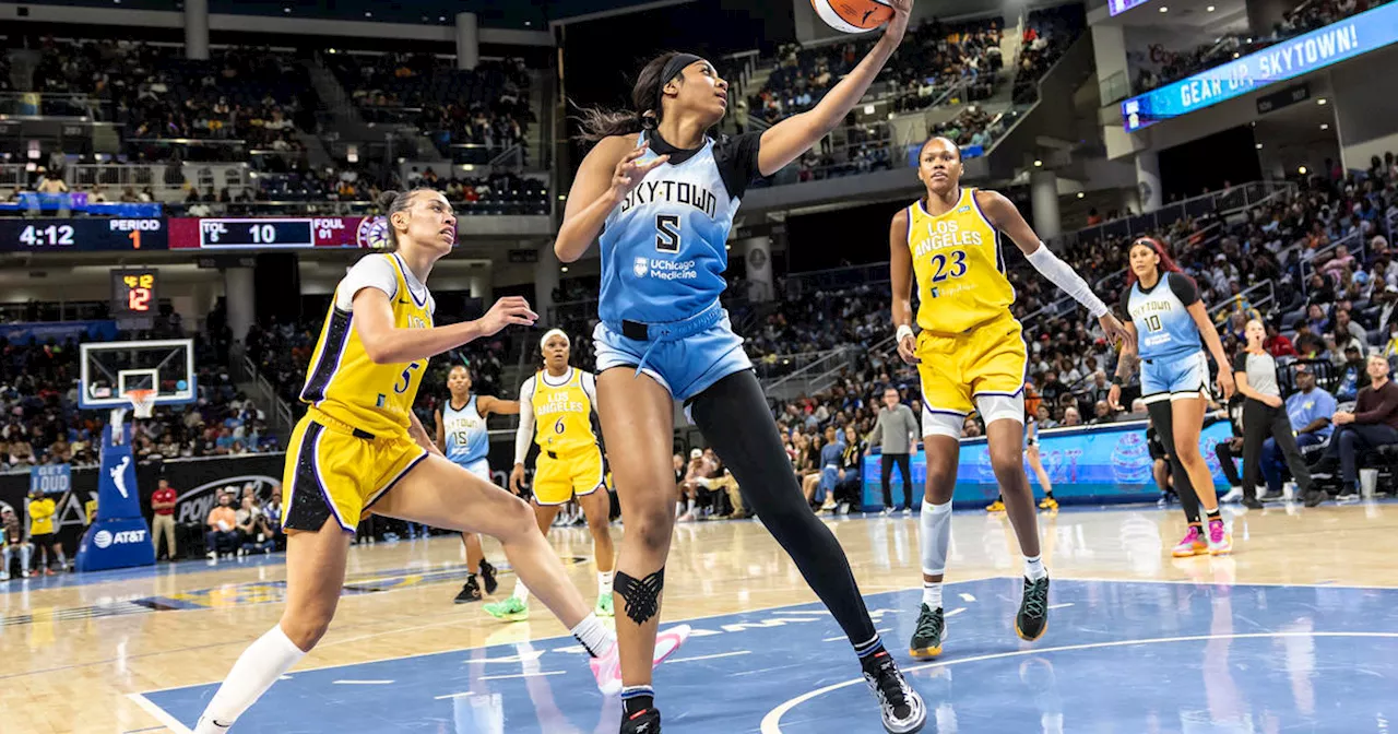 Chicago Sky's Angel Reese says her historic rookie season is over due to injury