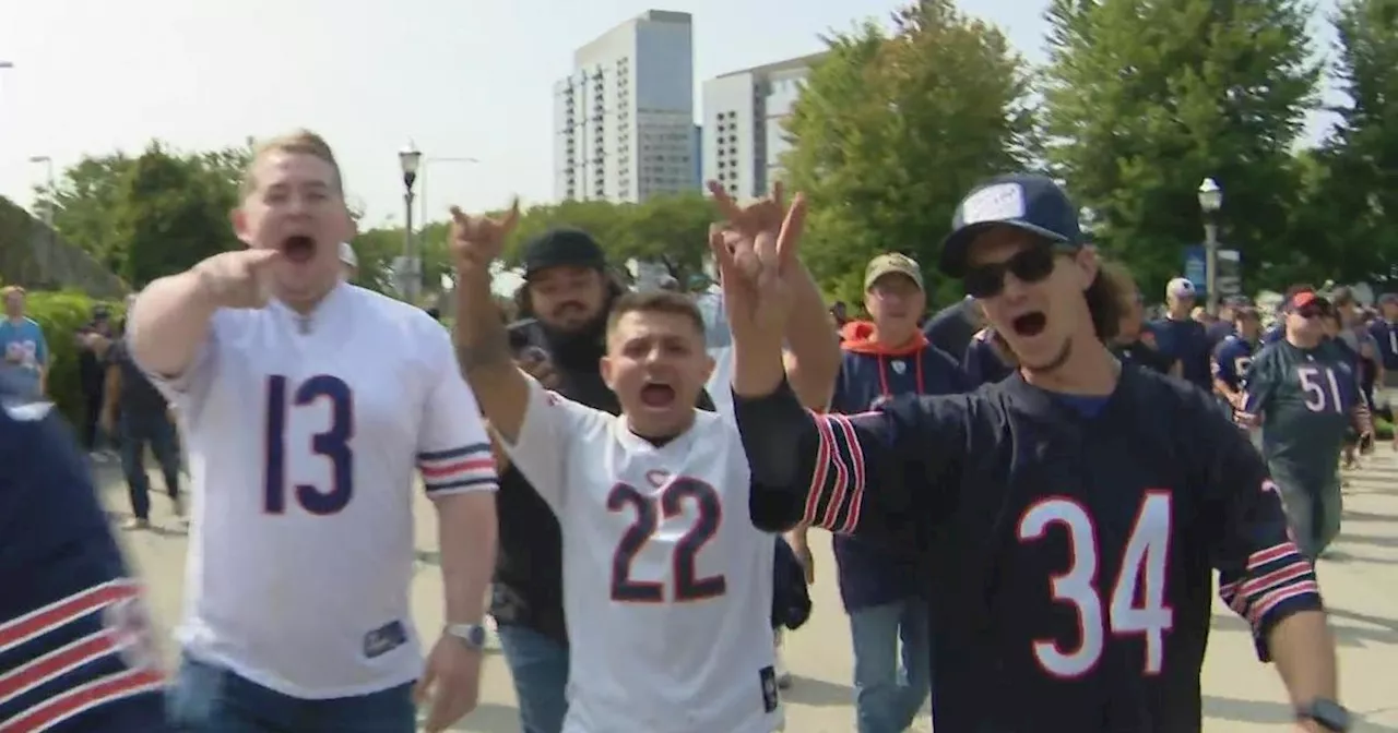 Fans celebrate Chicago Bears home opener with high hopes for season