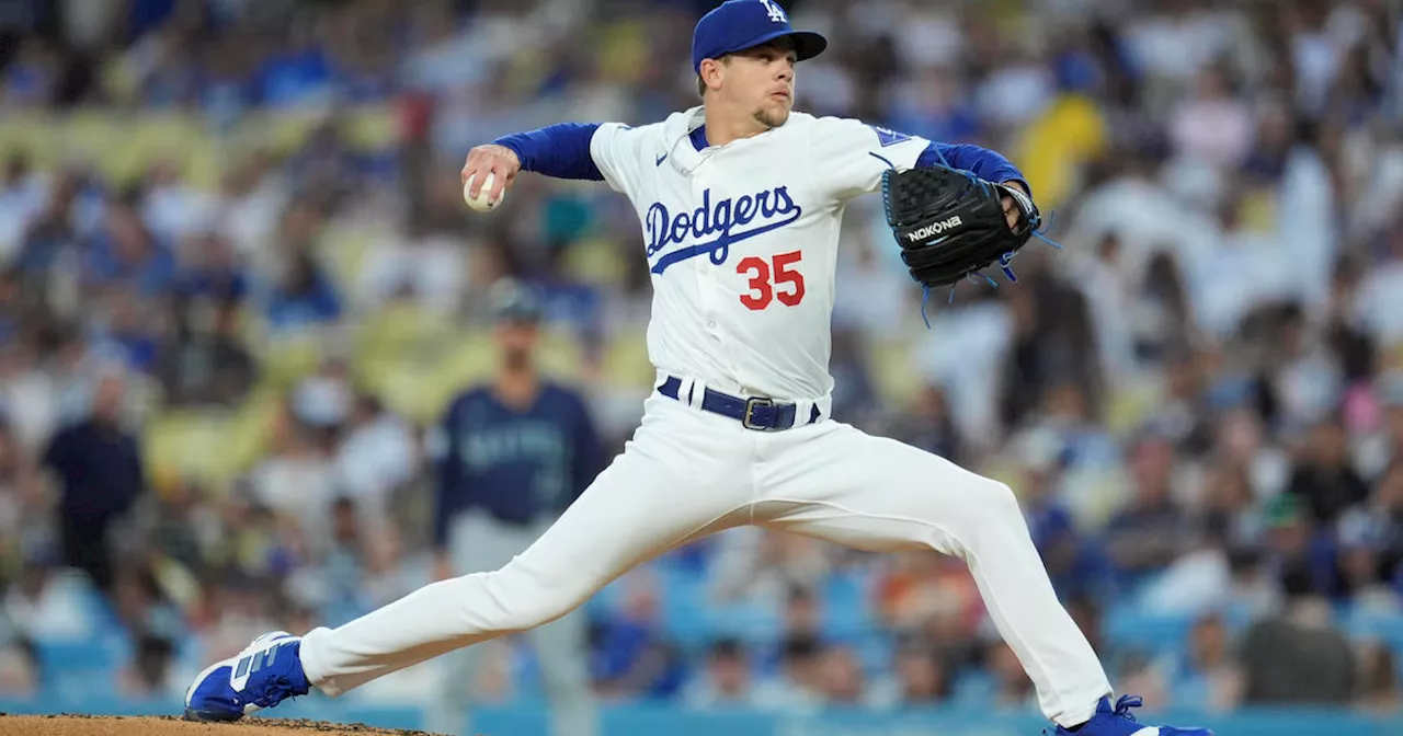 Gavin Stone, the last Dodgers starter to stay healthy all season, goes on the IL