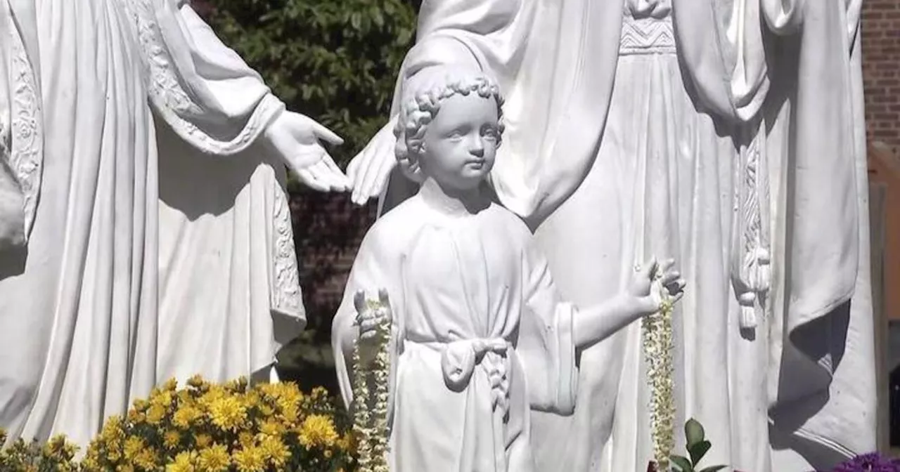 Blessings offered to since-restored baby Jesus statue vandalized at Queens church