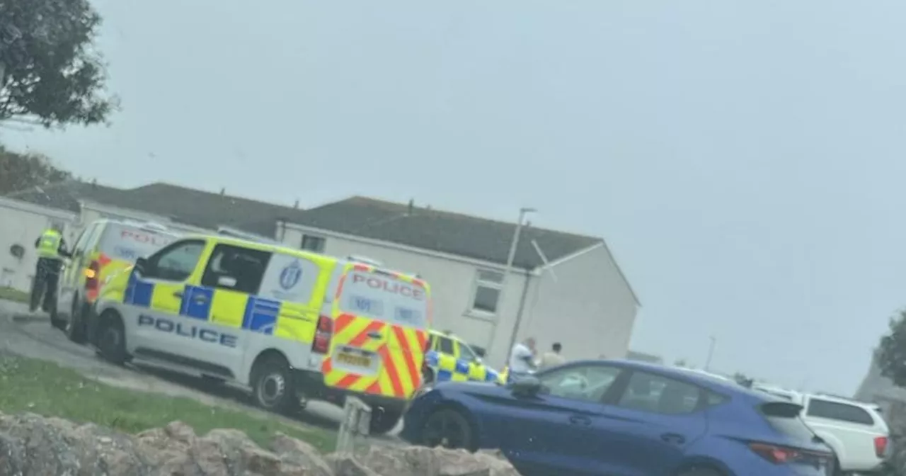 Man and woman rushed to hospital after dog attack in Scots village