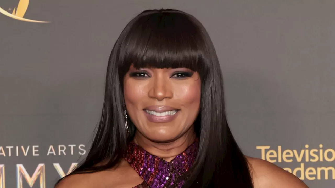 Angela Bassett stuns in shimmering sequin gown as she joins Maya Rudolph and Ariana DeBose in...