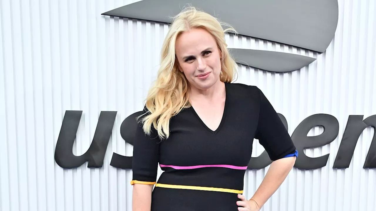 Rebel Wilson and fiancée Ramona Agruma attend the US Open