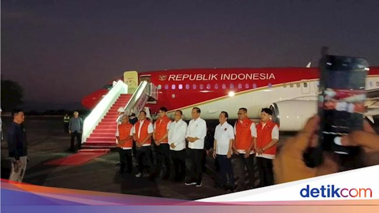 Perbincangan Singkat tapi Serius Jokowi-Danny di Makassar