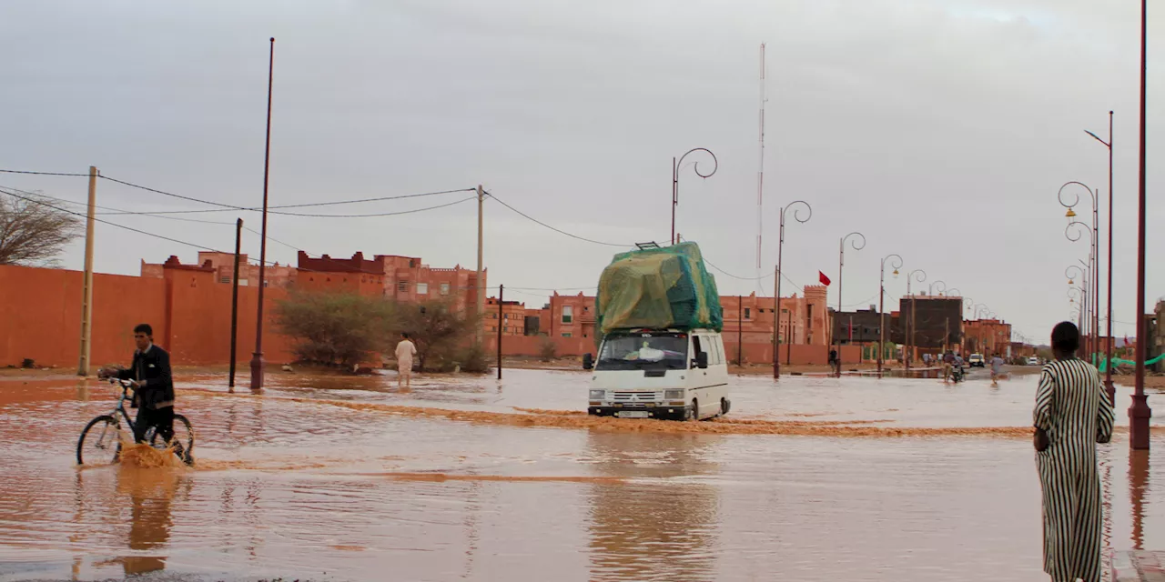 Maroc : au moins quatre morts et 14 disparus après de fortes inondations dans le sud