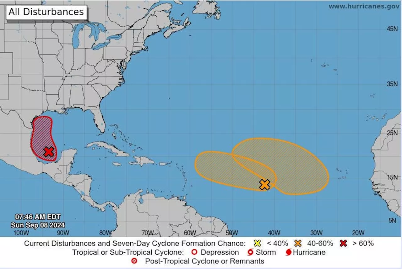 The Peak Of Hurricane Season Brings A Threat To U.S. Gulf Coast