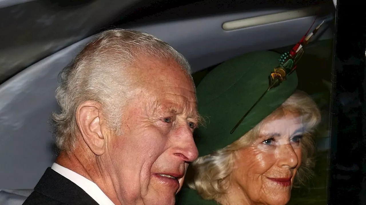 Todestag von Queen Elizabeth II.: Charles und Camilla besuchen Gottesdienst