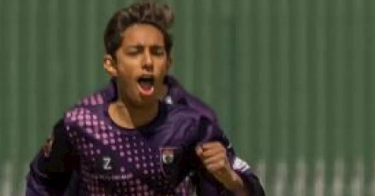 Glasgow schoolboy sets eyes on Scotland cricket team after setting records aged just 12