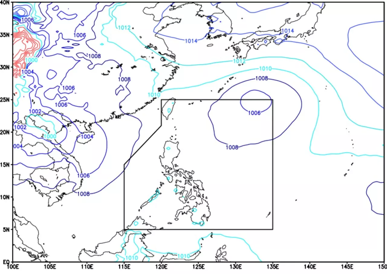 PAGASA: Chance of LPA inside PAR turning into storm possible