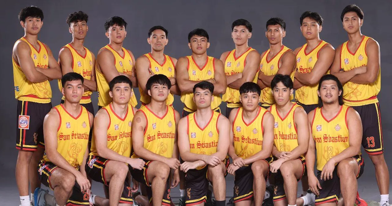 San Sebastian Golden Stags in NCAA Season 100 men's basketball