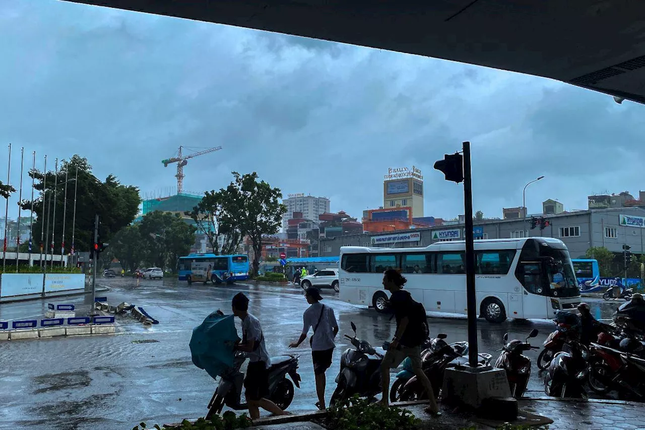 Typhoon Yagi weakens after hitting Vietnam's capital Hanoi