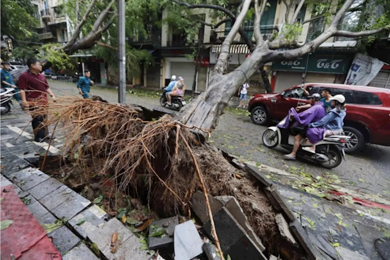 Al zeker negen doden na passage tyfoon Yagi in Vietnam