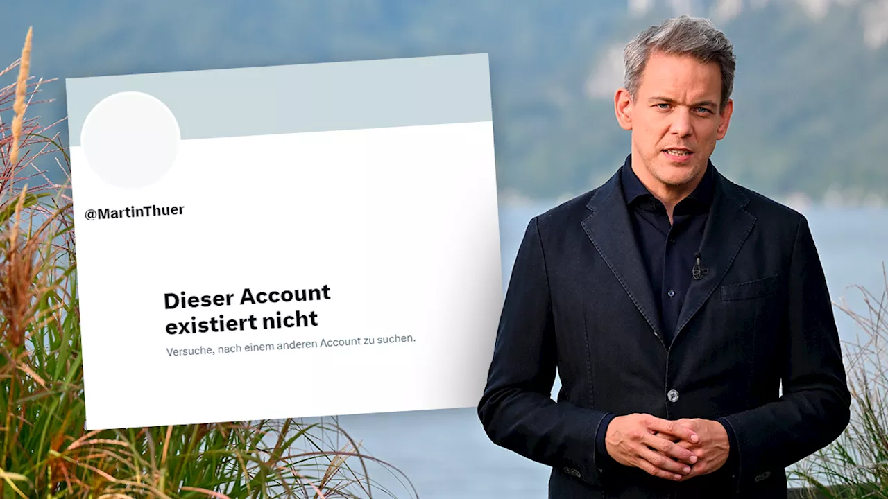 'Account existiert nicht' - Sorge um ORF-Star – Martin Thür von X verschwunden