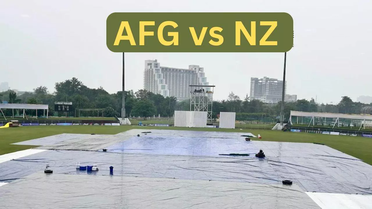 AFG vs NZ Weather Report: बारिश की भेंट चढ़ेगा अफगानिस्तान-न्यूजीलैंड का टेस्ट मैच? नोएडा के मौसम का हाल