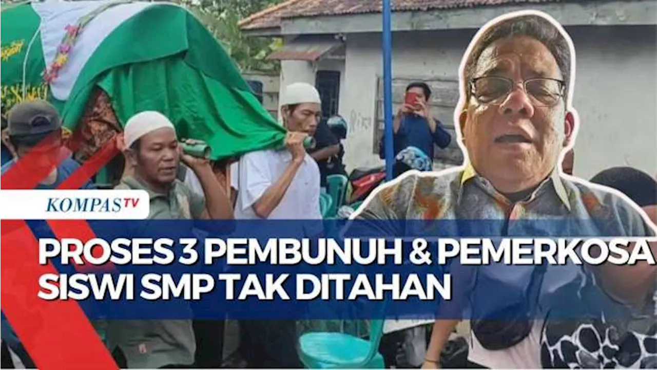 Kriminolog Jelaskan Proses 3 Tersangka Pembunuhan Siswi SMP Palembang Tak Ditahan