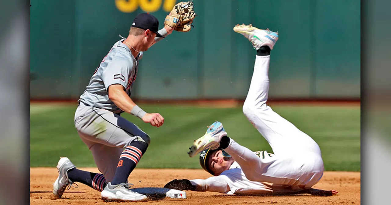 Madden strikes out seven in Tigers' 9-1 win over A's