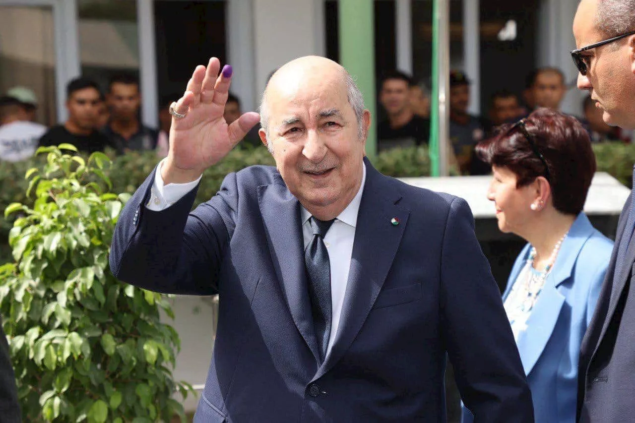 Présidentielle algérienne : Abdelmadjid Tebboune réélu avec près de 95 % des voix