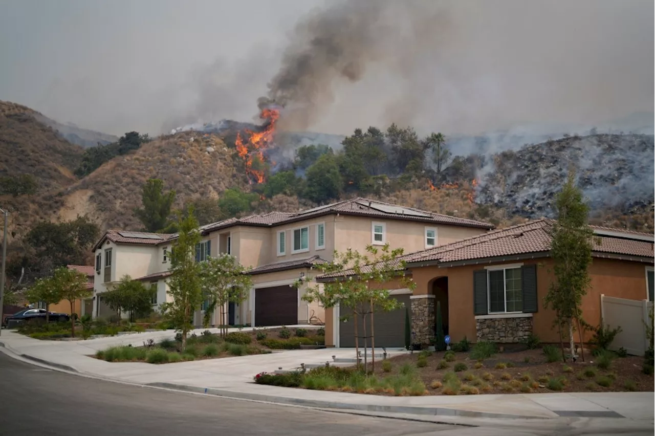 More than 35,400 homes and structures threatened as Line fire grows to 17,459 acres on Sunday