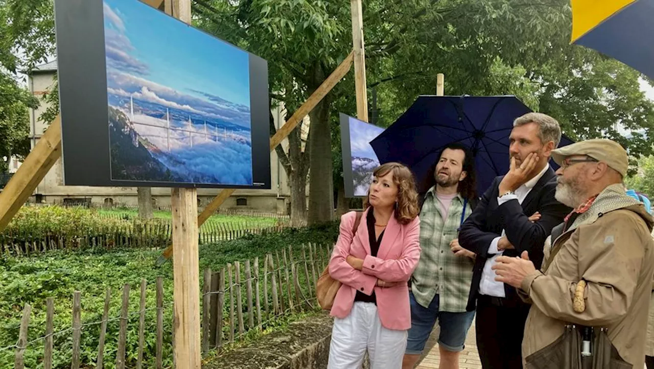 Quand le viaduc de Millau joue le 'top model' photo