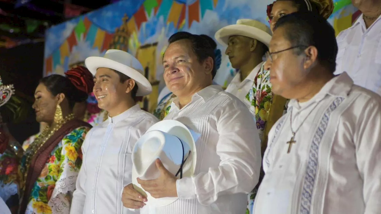 Joaquín Díaz Mena afirma que su gobierno promoverá la cultura y tradición de Yucatán