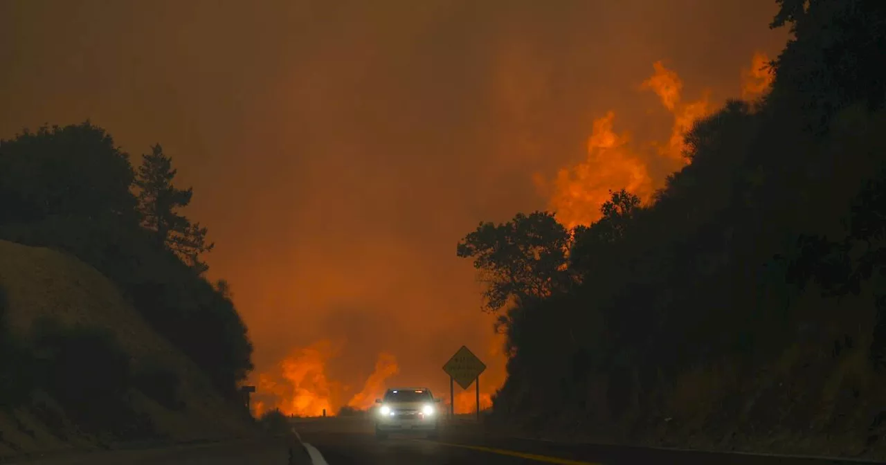 Fast-moving Line fire forces evacuations in San Bernardino mountain towns