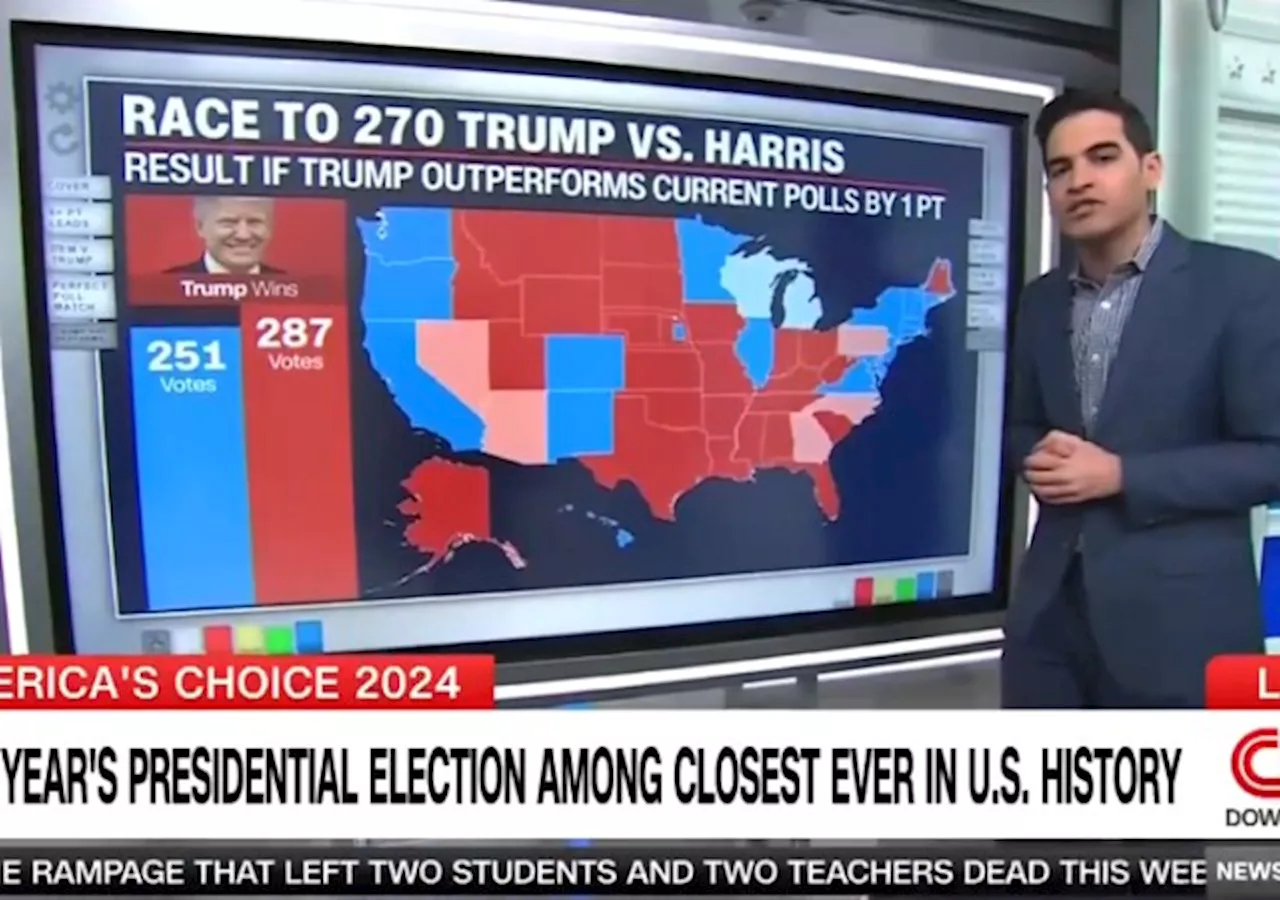 CNN’s Harry Enten: Trump Outperforming His Current Numbers ‘By Just a Single Point’ in November Will Lead to Victory