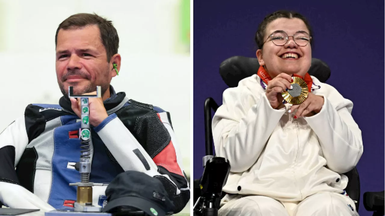 JO 2024 : Tanguy De La Forest et Aurélie Aubert choisis comme porte-drapeaux pour la cérémonie de clôture des Paralympiques