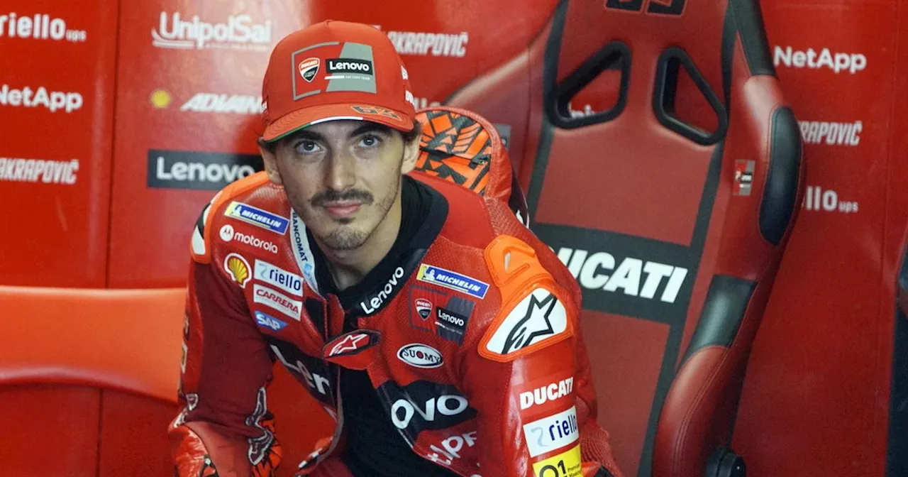 MotoGp, Marco Lucchinelli: &#034;Ecco perché ora Pecco Bagnaia rischia&#034;