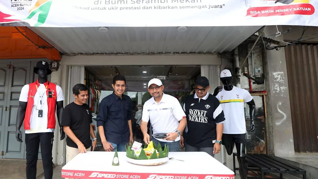 Bareng Pelaksanaan PON XXI Aceh-Sumut, Speed Jersey Dukung UMKM di Aceh Lewat Pendampingan Bisnis