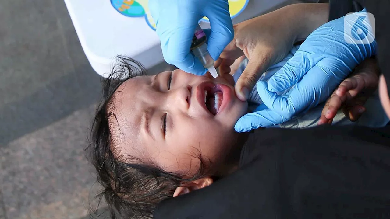 Imunisasi Polio Gratis di CFD Jakarta