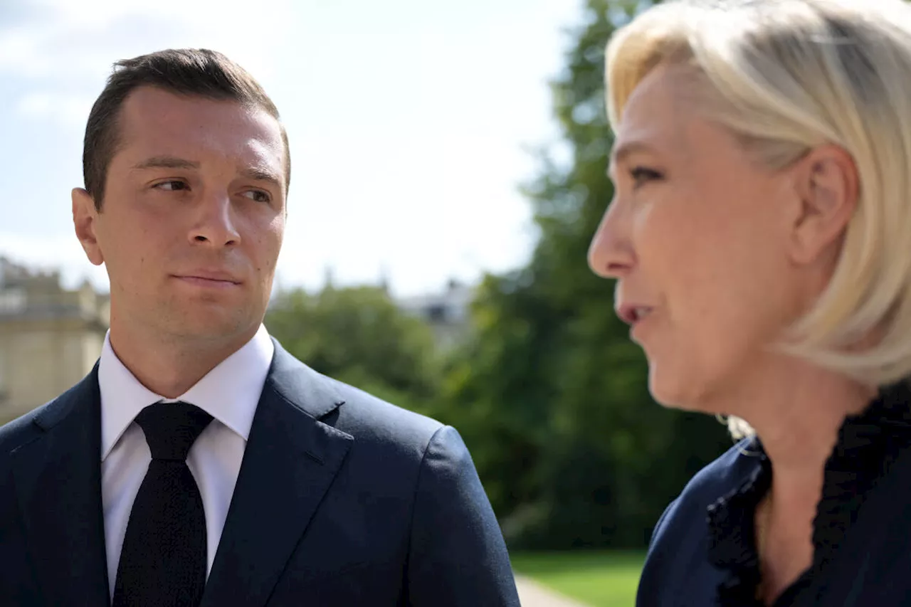 Le RN ne participera ni « au désordre institutionnel » ni « au blocage », assurent Bardella et Le Pen