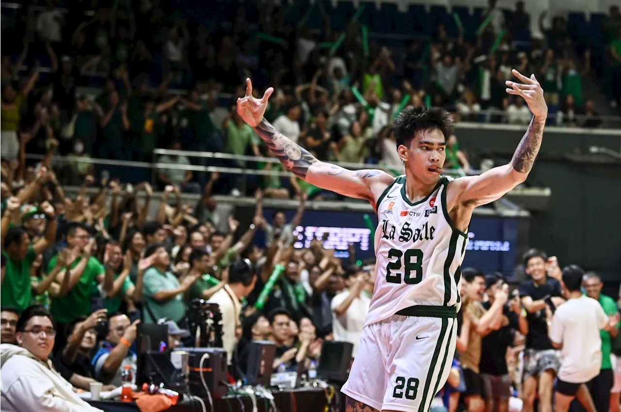 Reigning MVP Kevin Quiambao hits game-winner as La Salle squeaks past NU in tight UAAP opener