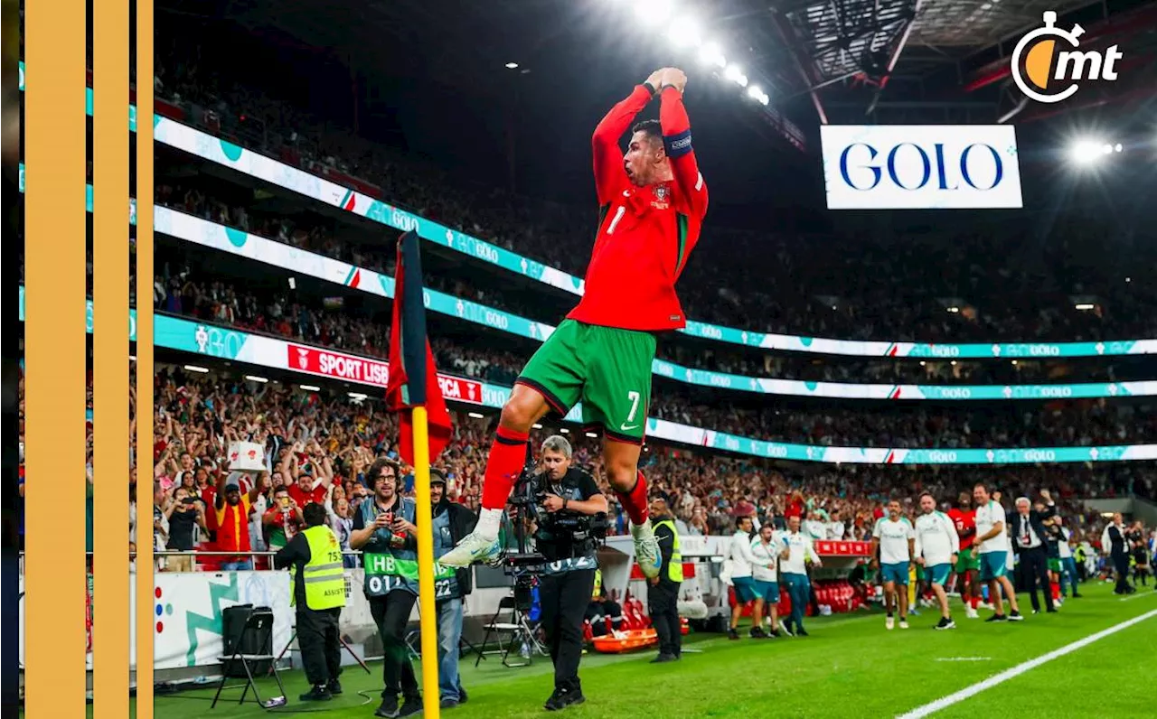 Cristiano Ronaldo rescató a Portugal con su gol 901 vs Escocia