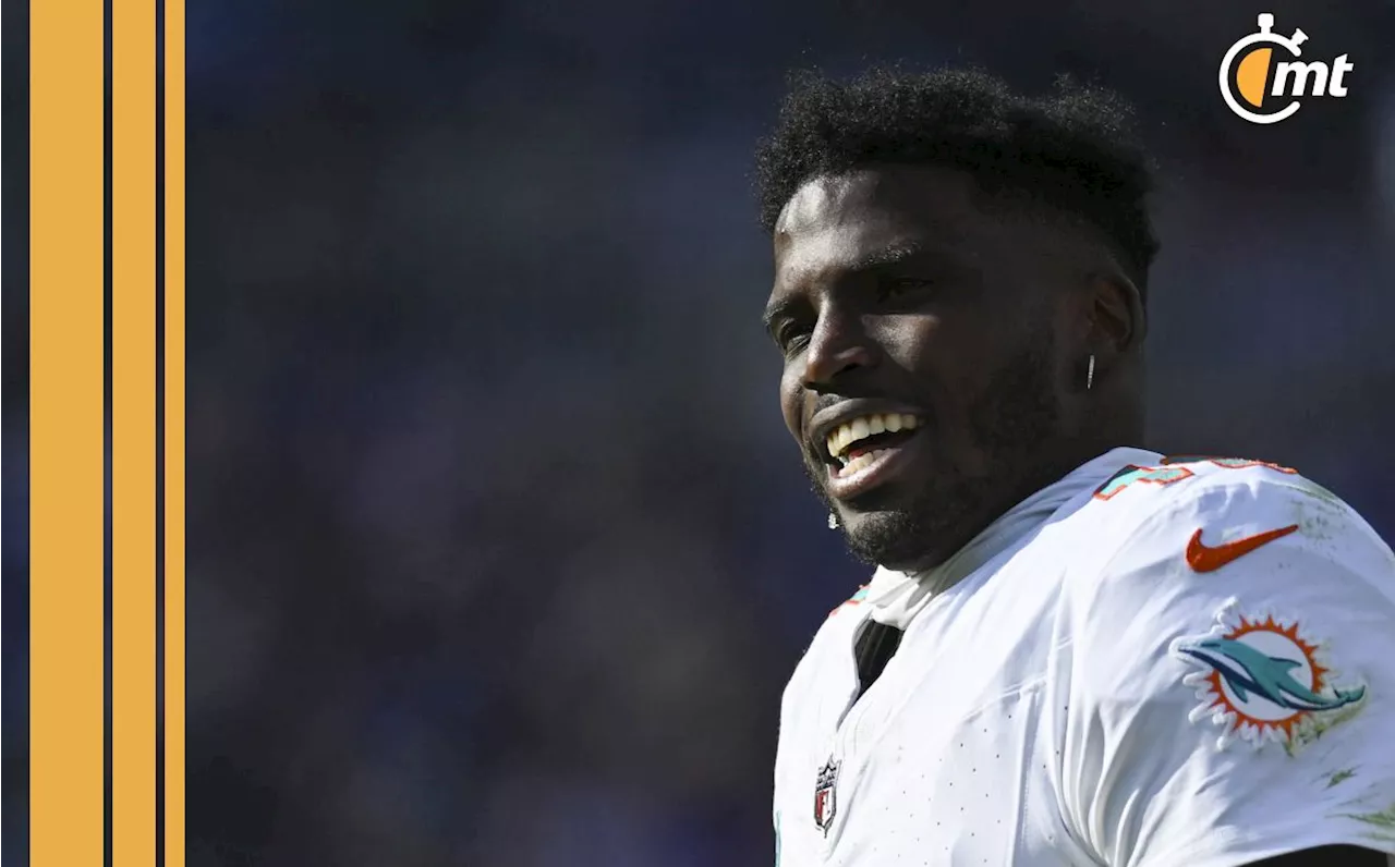 Tyreek Hill es detenido a horas del Miami vs. Jaguars