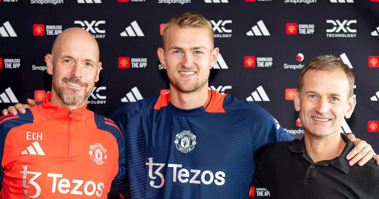  Matthijs de Ligt busts Man United transfer theory