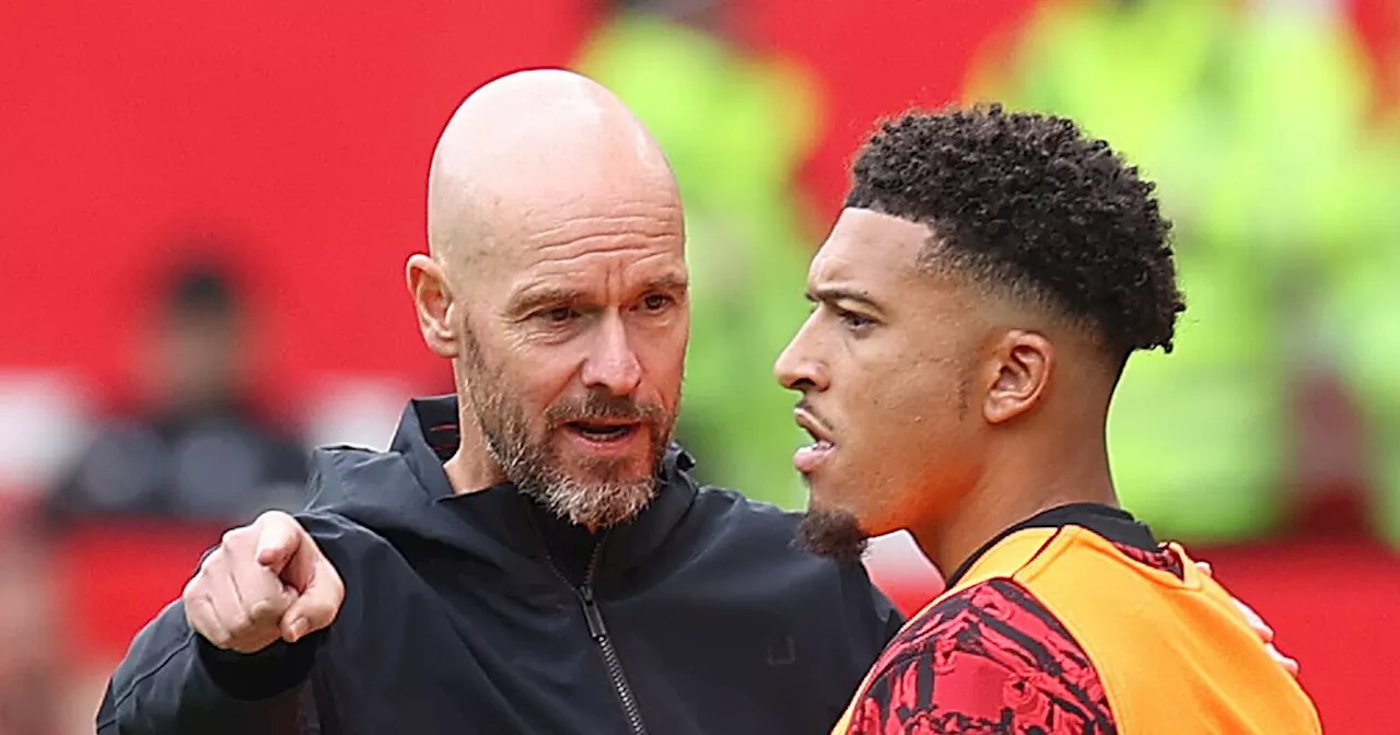 Sancho makes feelings clear on Jurgen Klopp after Ten Hag dig resurfaces