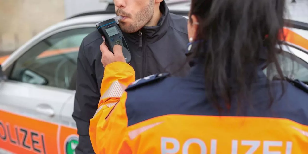 Kanton St. Gallen: Besoffene Autofahrer verursachen Unfälle