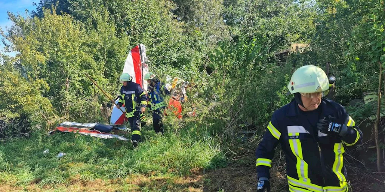 Tragödie in Bad Sassendorf: Zwei Tote bei Flugzeugabsturz