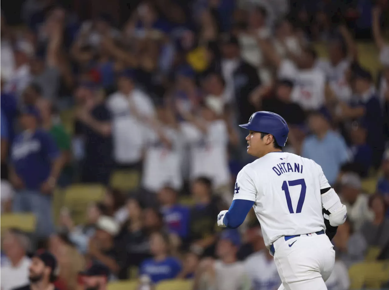 Shohei Ohtani hits NL-leading 4th homer in Dodgers 3-1 loss to Guardians