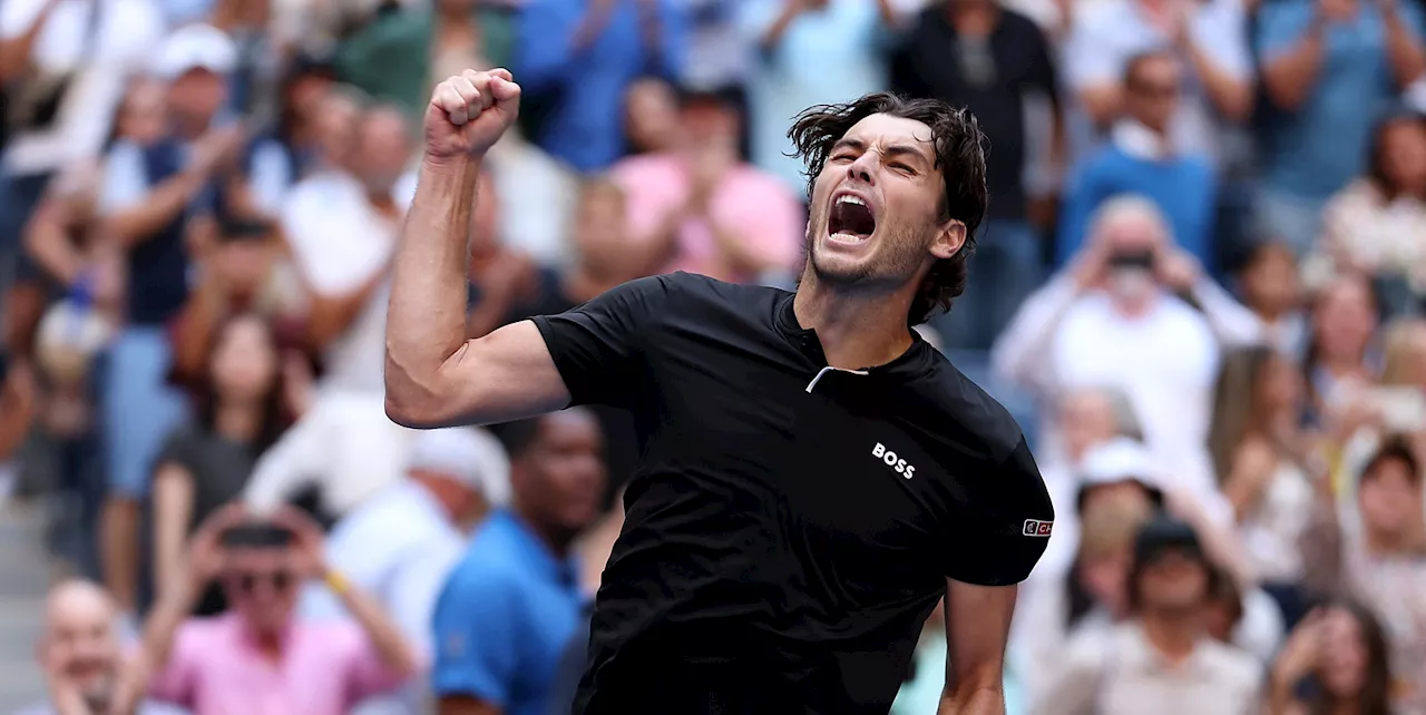 Taylor Fritz plays Jannik Sinner in the US Open men's final