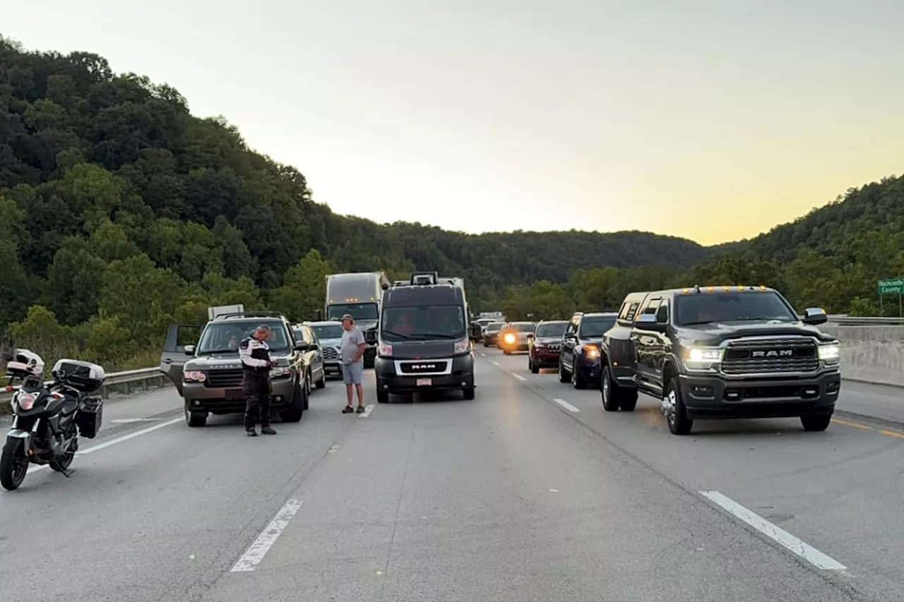 Multiple people shot on I-75 south of Lexington, Kentucky, authorities say