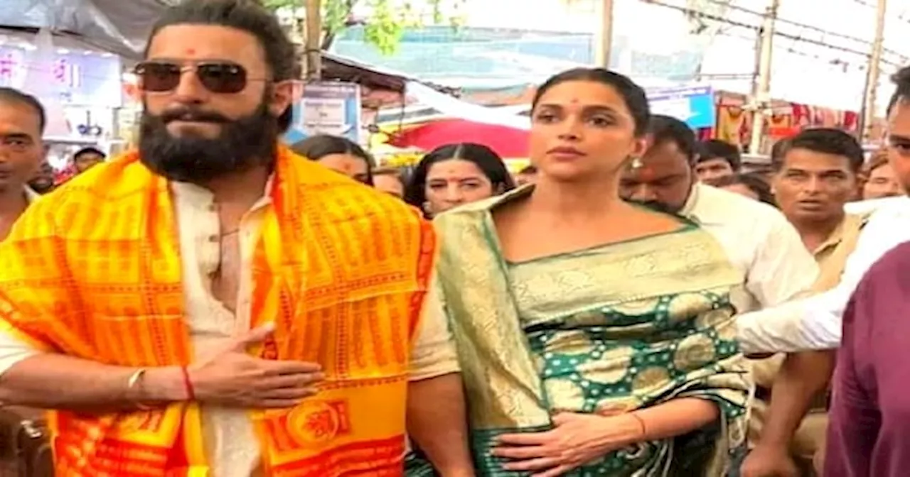 डिलीवरी से पहले हाथों में हाथ थामे सिद्धिविनायक मंदिर पहुंचे Deepika-Ranveer, देखें खूबसूरत Video